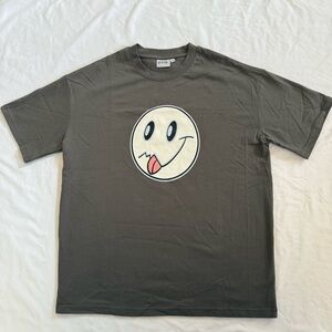 STAN Dark Gray Graphic T-Shirt Size S